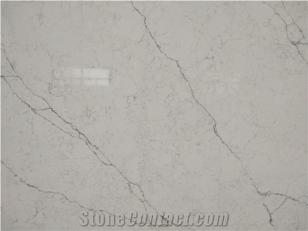 Carrara White Quartz,White Quartz Slabs