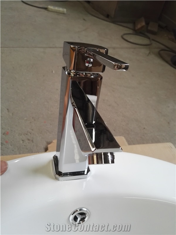 Ceramic Sink Round for Kitchen and Bathroom