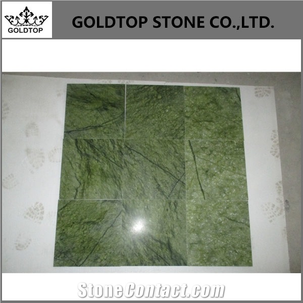 Dangdong Green Marble Tiles/Slab for Wall/Flooring