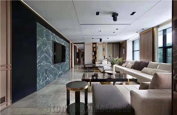 Empress Green Marble Slabs & Tiles, Taiwan Green