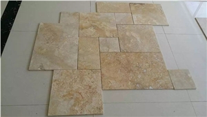France Pierre De Bourgogne Limestone Pattern Tile