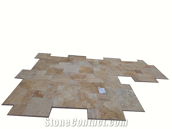 France Pierre De Bourgogne Limestone Pattern Tile