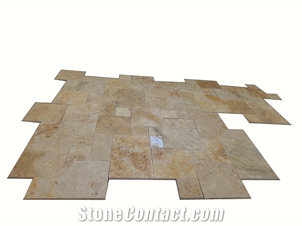 France Pierre De Bourgogne Limestone Pattern Tile