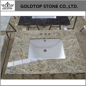 Giallo Ornamenta Granite,Fiorito Vanity Tops