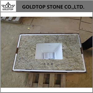 Giallo Ornamenta Granite,Fiorito Vanity Tops