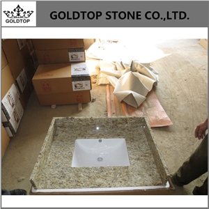 Giallo Ornamenta Granite,Fiorito Vanity Tops