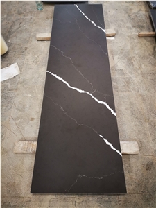 Nero Marquina Quartz Tiles&Slabs Flooring&Walling
