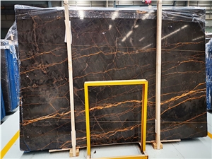 Nero St Laurent Marble Slabs,Tiles,Floor,Walling
