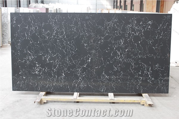 Piatra Grey Quartz Slabs & Tiles With White Veins