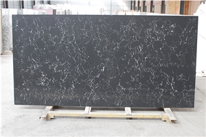 Piatra Grey Quartz Slabs & Tiles With White Veins
