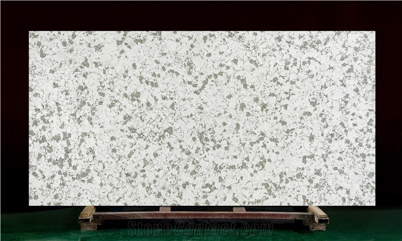 Popular Colors White Sparkle Artificial Quartz