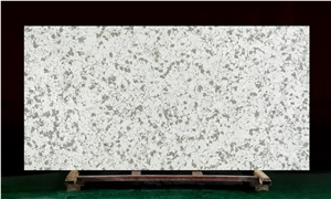Popular Colors White Sparkle Artificial Quartz Popular Colors White Sparkle Artificial Quartz