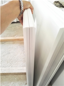 Pure White Quartz Stone Quartz Crystal Countertops