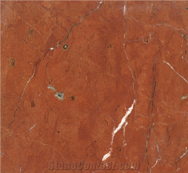 Rojo Alicante Honed Marble Flooring, Rosso Tiles