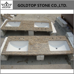 Santa Cecilia Light Granite Vanity Top