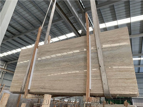 Silver Travertine Slabs&Tiles, Travertino Ocean