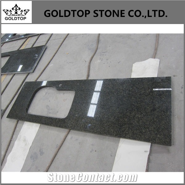 Verde Uba Tuba Granite Green,Kitchen Countertop
