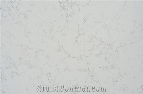 White Carrara Carrara Quartz for Replacement