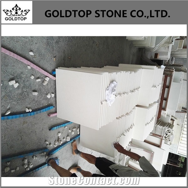 White Limestone Slabs,Tiles,Outdoor,Bulgaria