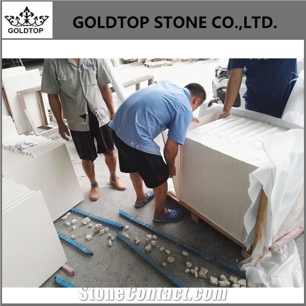 White Limestone Slabs,Tiles,Outdoor,Bulgaria