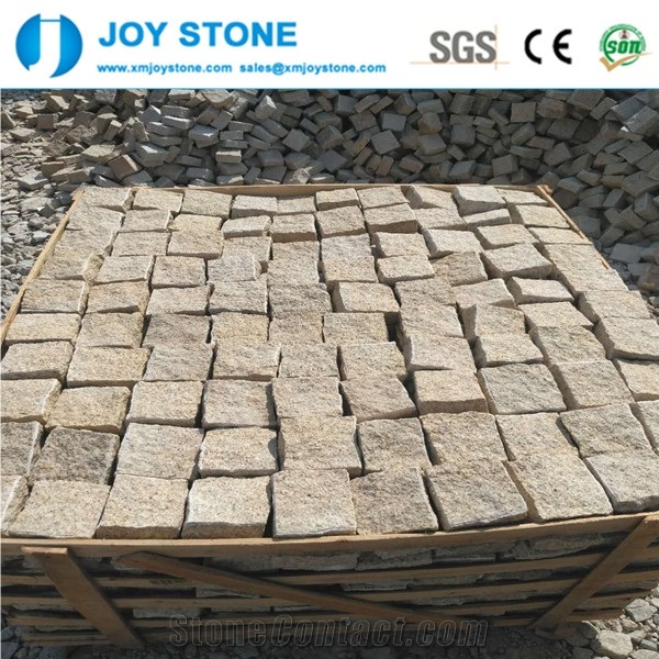 Chinese Cheap G682 Granite Cube Paving Stone