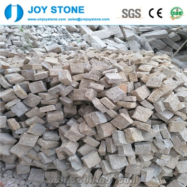 Chinese Cheap G682 Granite Cube Paving Stone