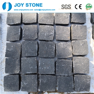 Split Finish Zhanpu Black Back Mesh Cobble Stone
