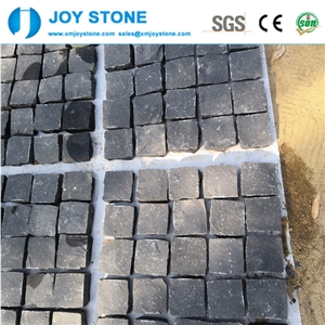 Split Finish Zhanpu Black Back Mesh Cobble Stone