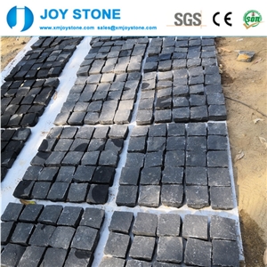 Split Finish Zhanpu Black Back Mesh Cobble Stone