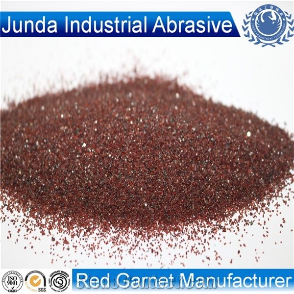 Red Garnet Sand 80 Mesh for Waterjet Cutting