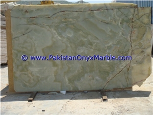 Afghan Jade Onyx Slabs, Pure Green Onyx Slabs
