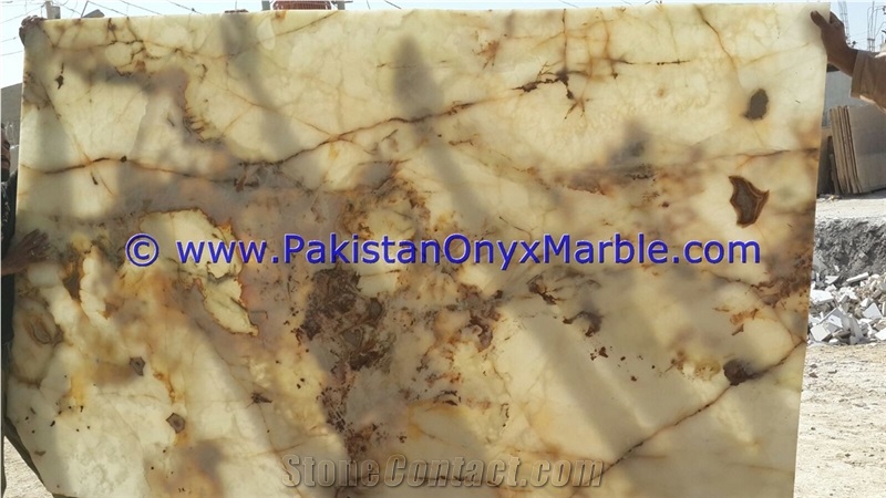White Onyx Slab