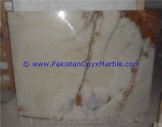 White Onyx Slab