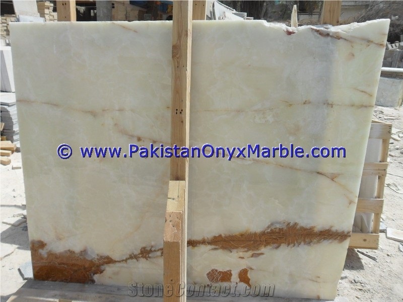 White Onyx Slab
