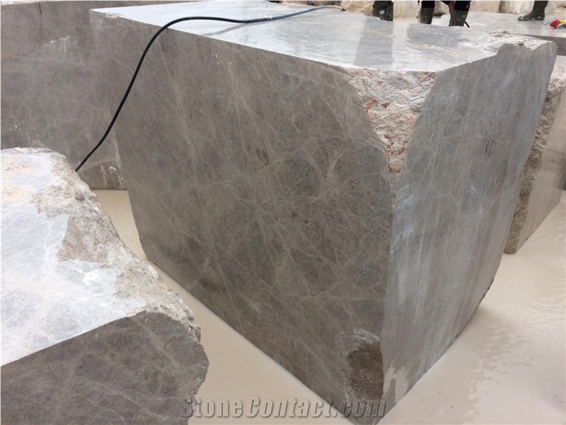 Grey Emperador Marble Blocks