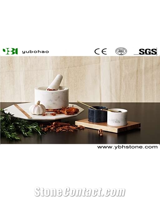 Bianco Carrara White Bathroom/Kitchen Tray/Holder