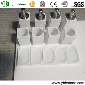 Carrara White/Honed Marble Decoration Products