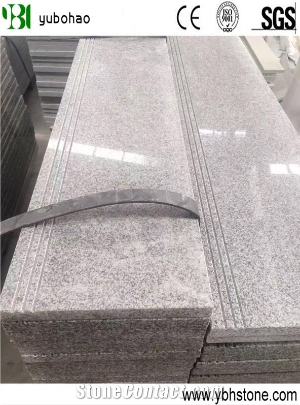 Grey China G603 Granite Stairs