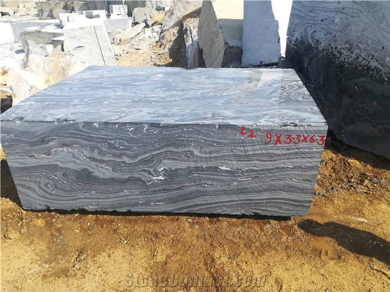 Black Fantasy Marble Blocks