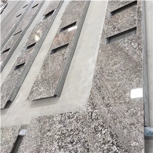 Azurite Grey Granite Kitchen Countertops Design