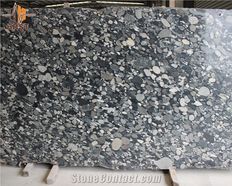 Black Mosaic Granite Kitchen Counter Top