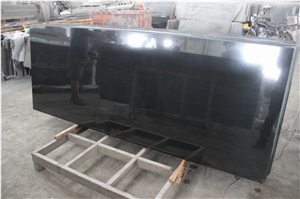 China Hebei Black Granite Tiles for Flooring