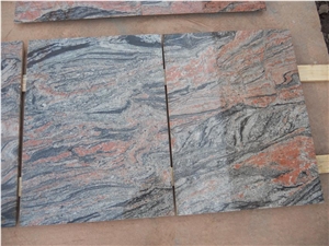 China Multicolor Red Granite Tiles for Design