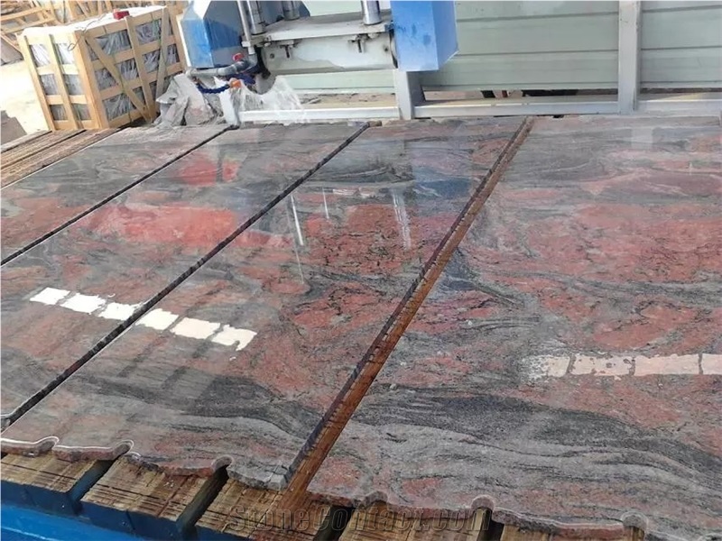 China Multicolor Red Granite Tiles for Design