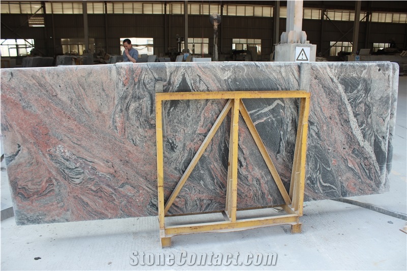 China Multicolor Red Granite Tiles for Design