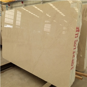 Crema Ivory Beige Marble Slabs Cut Tiles