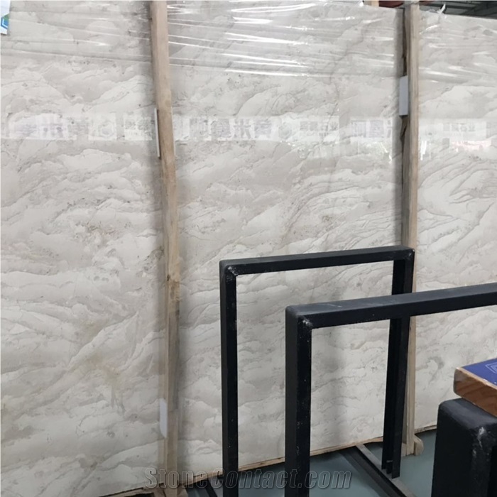 Factory Oman Beige Marble Stone Slabs