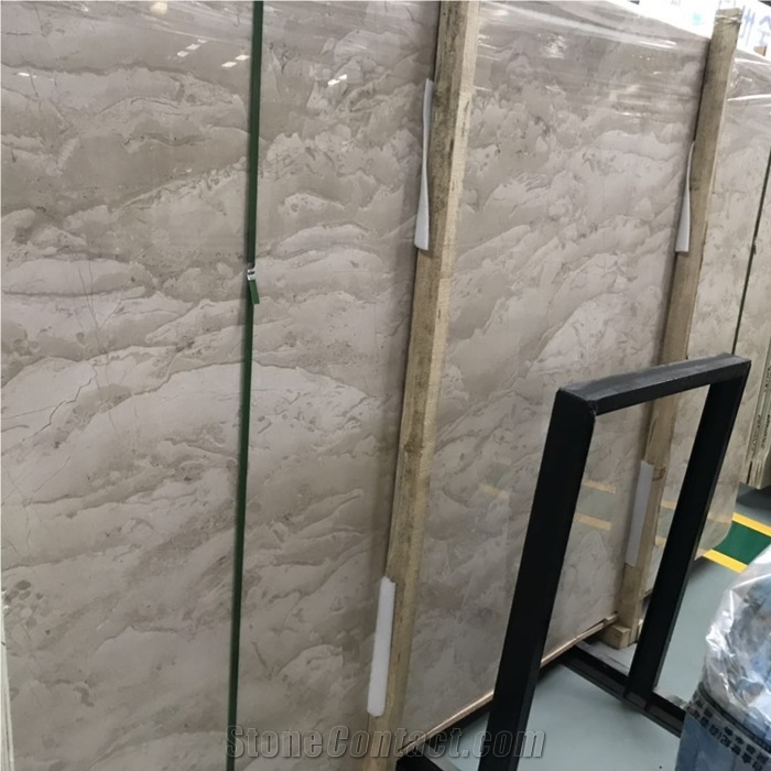 Factory Oman Beige Marble Stone Slabs