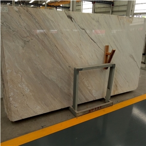 Good Quality Palissandro White Marble Stone Slab
