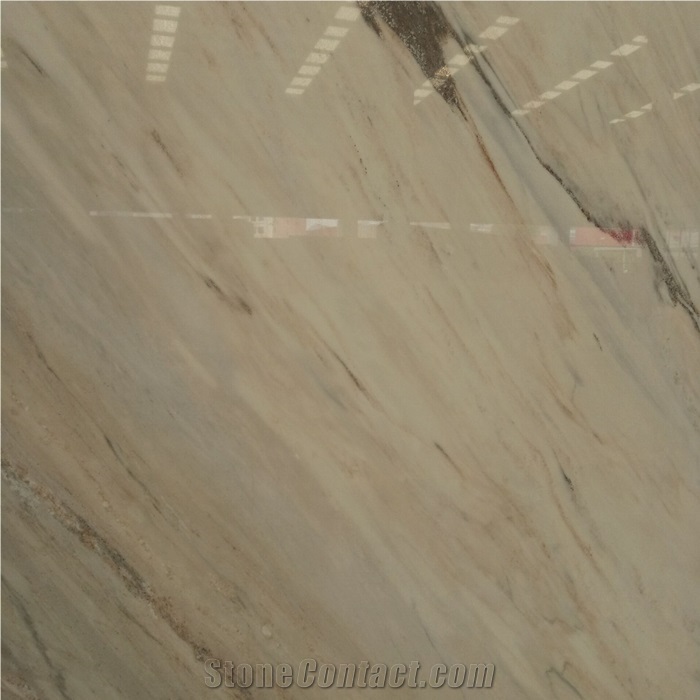 Good Quality Palissandro White Marble Stone Slab
